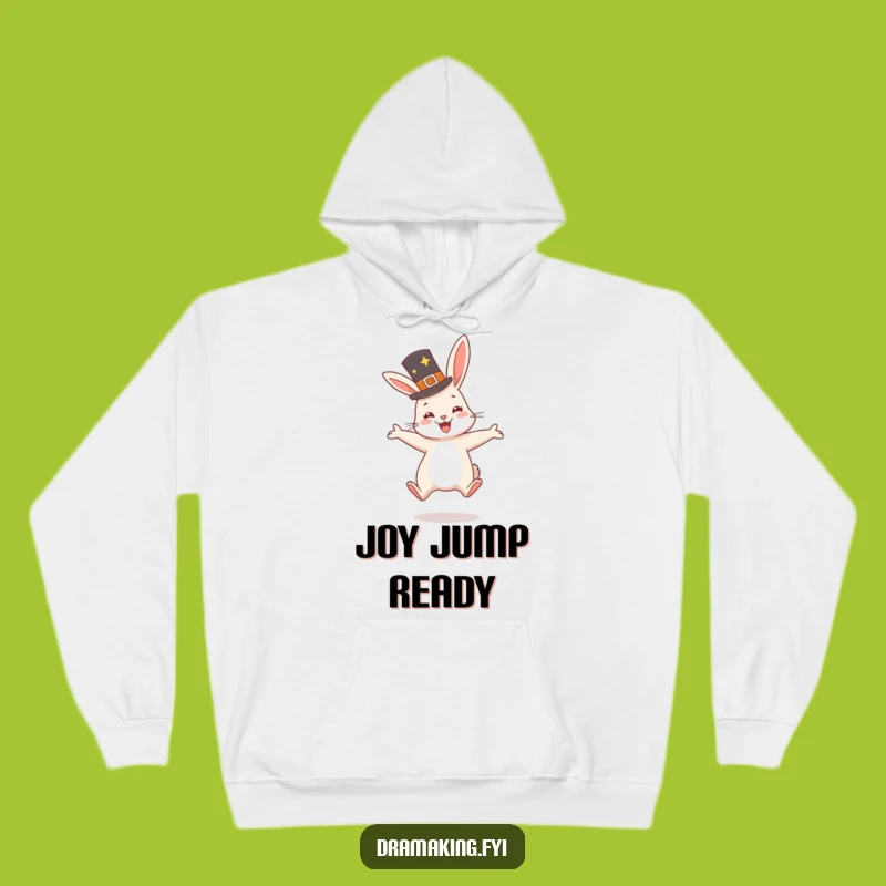 Funny Rabbit Hat Hoodie: Cozy Glee, Perfect Gift for Happy Campers