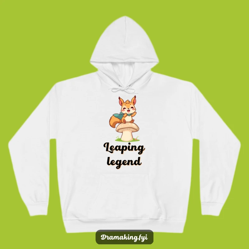 Cozy Funny Hero Squirrel Hoodie: Warmth for Your Mighty Adventures