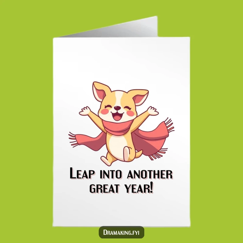 Free Printable Funny Dog Ballet Card - Joyful Dancer Downloadable Greeting