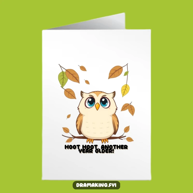 Free Printable Funny Owl Birthday Card - Surprise & Delight with Downloadable Humor!