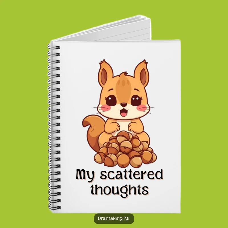 Funny Surprised Squirrel Notebook: Jot Down Surprises with Funny Flair!