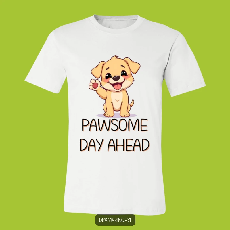 Funny Puppy Pose T-Shirt: Hilarious Canine Charm Gift for Dog Fans